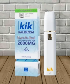 Alternative view of KIK Kalibloom Exotic Ice D8 Blend Disposable 2g