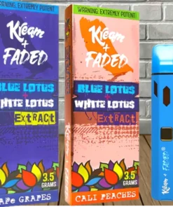 Kream + Faded Blue Lotus + White Lotus Extract Disposable 3.5g — DISCONTINUED