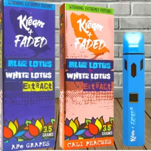 Kream + Faded Blue Lotus + White Lotus Extract Disposable 3.5g — DISCONTINUED