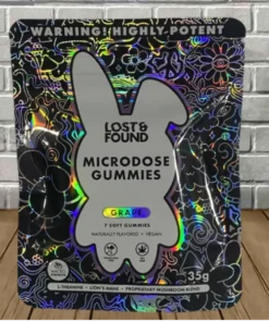 Alternative view of Lost & Found Microdose Gummies 7ct — DISCONTINUED