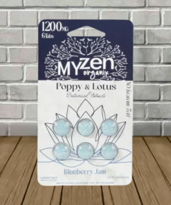 Alternative view of MYZEN Poppy + Lotus Tablets 1200mg