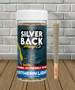 Silverback Hemp Co THCa Prerolls Jumbo Jar 20ct