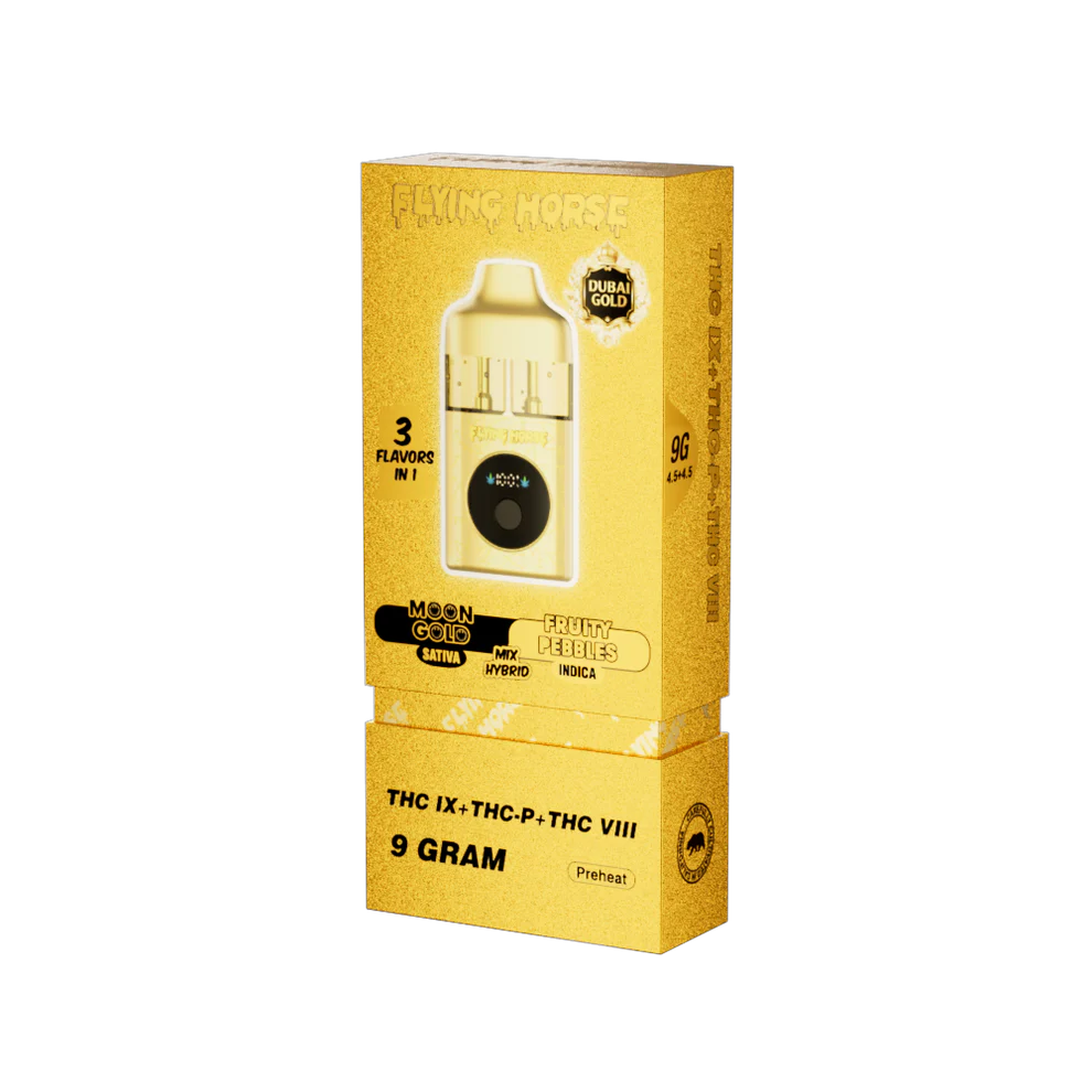 Flying Horse Dubai Gold 3 in 1 Disposable 9G - Image 5
