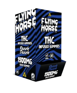 Alternative view of FLYING HORSE THC INFUSED GUMMIES 1500MG 60CT/BX