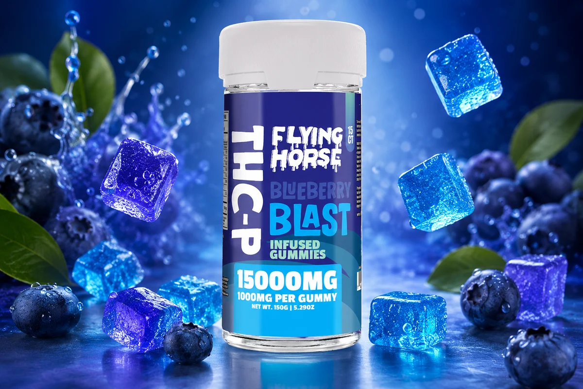 Blueberry Blast THCP BLEND 15000MG GUMMIES