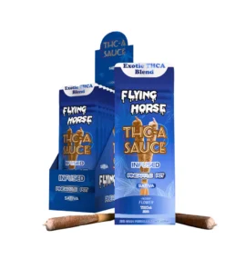FLYING HORSE THCA SAUCE 2GM PREROLL 2PK 10CT/BX