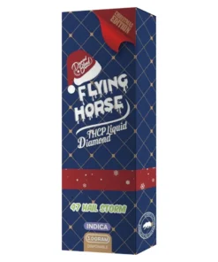 47 Hail Storm Flying Horse THCP Liquid Diamond Christmas Edition Disposable 3G