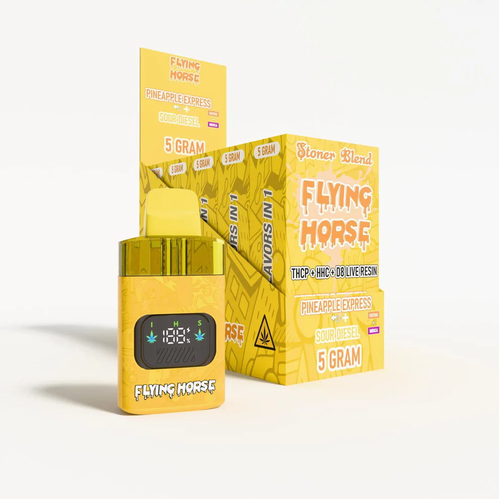 FLYING HORSE STONER BLEND 5GM – 3 FLAVORS IN 1 DISPOSABLE - Image 10