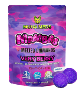 Muha Meds Very Berry Gummies | 3000 MG – Indica