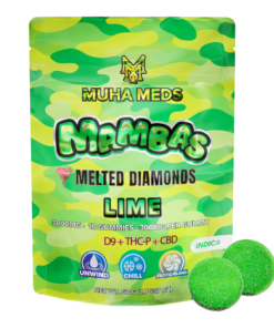 Muha Meds Lime Gummies | 3000 MG – Indica