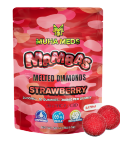 Muha Meds Strawberry Gummies | 3000 MG – Sativa