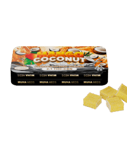 Muha Meds Mango Coconut Gummies | Hybrid
