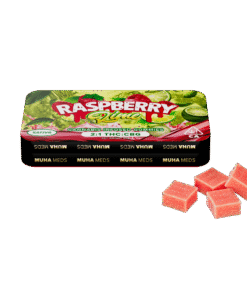 Muha Meds Raspberry Lime Gummies | Sativa