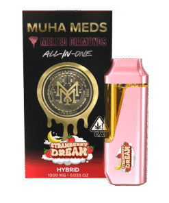 Strawberry Dream Muha Meds Disposable Melted Diamonds | Hybrid