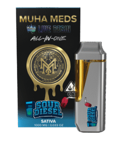 Sour Diesel Muha Meds Disposable Live Resin 1000MG | Sativa