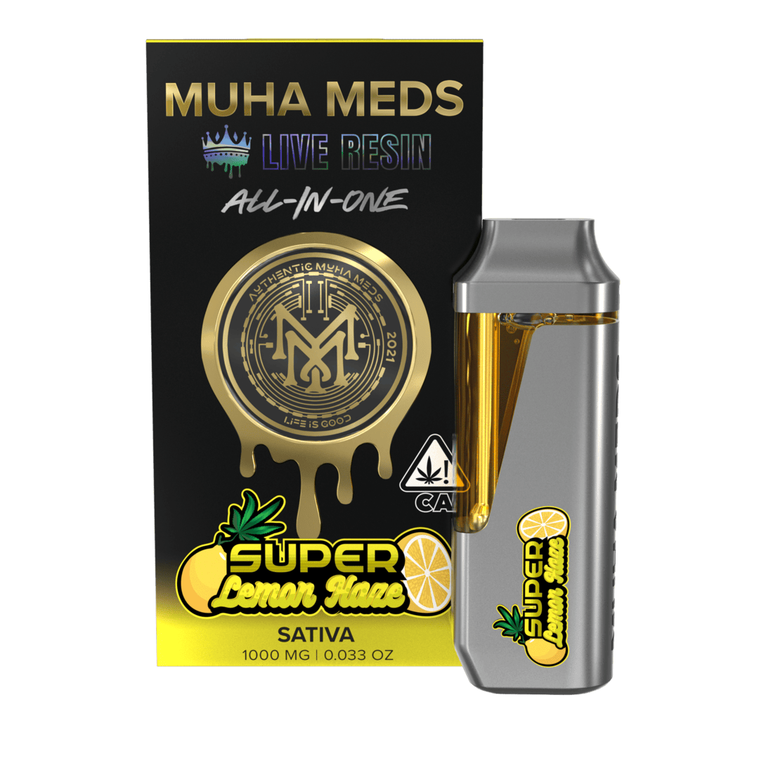 Super Lemon Haze Muha Disposable Live Resin | Sativa