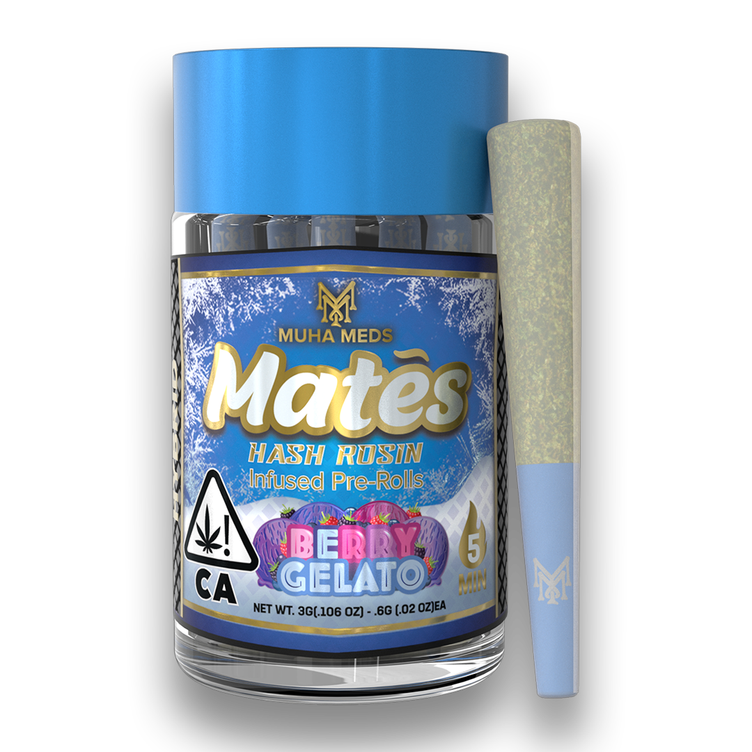 Muha Meds Berry Gelato Pre Roll | Hybrid