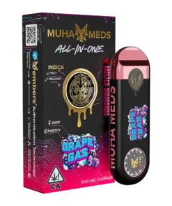 New Muha Gen 3 Grape Gas Indica | 1000MG
