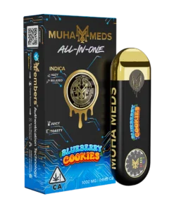 New Muha Gen 3 Blueberry Cookies Indica | 1000MG