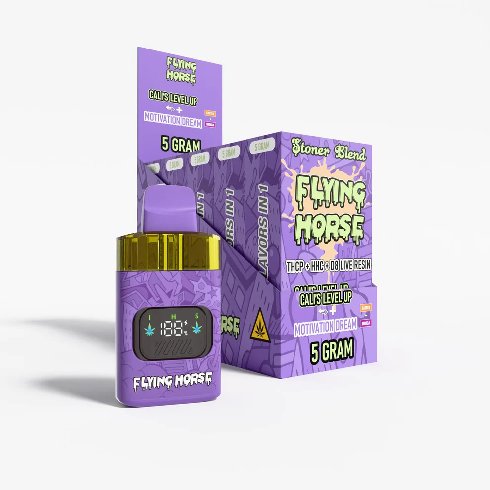FLYING HORSE STONER BLEND 5GM – 3 FLAVORS IN 1 DISPOSABLE - Image 8