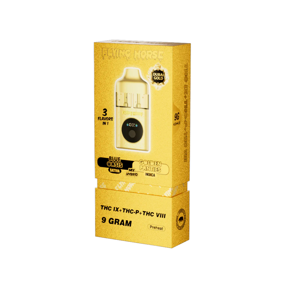 Flying Horse Dubai Gold 3 in 1 Disposable 9G - Image 7