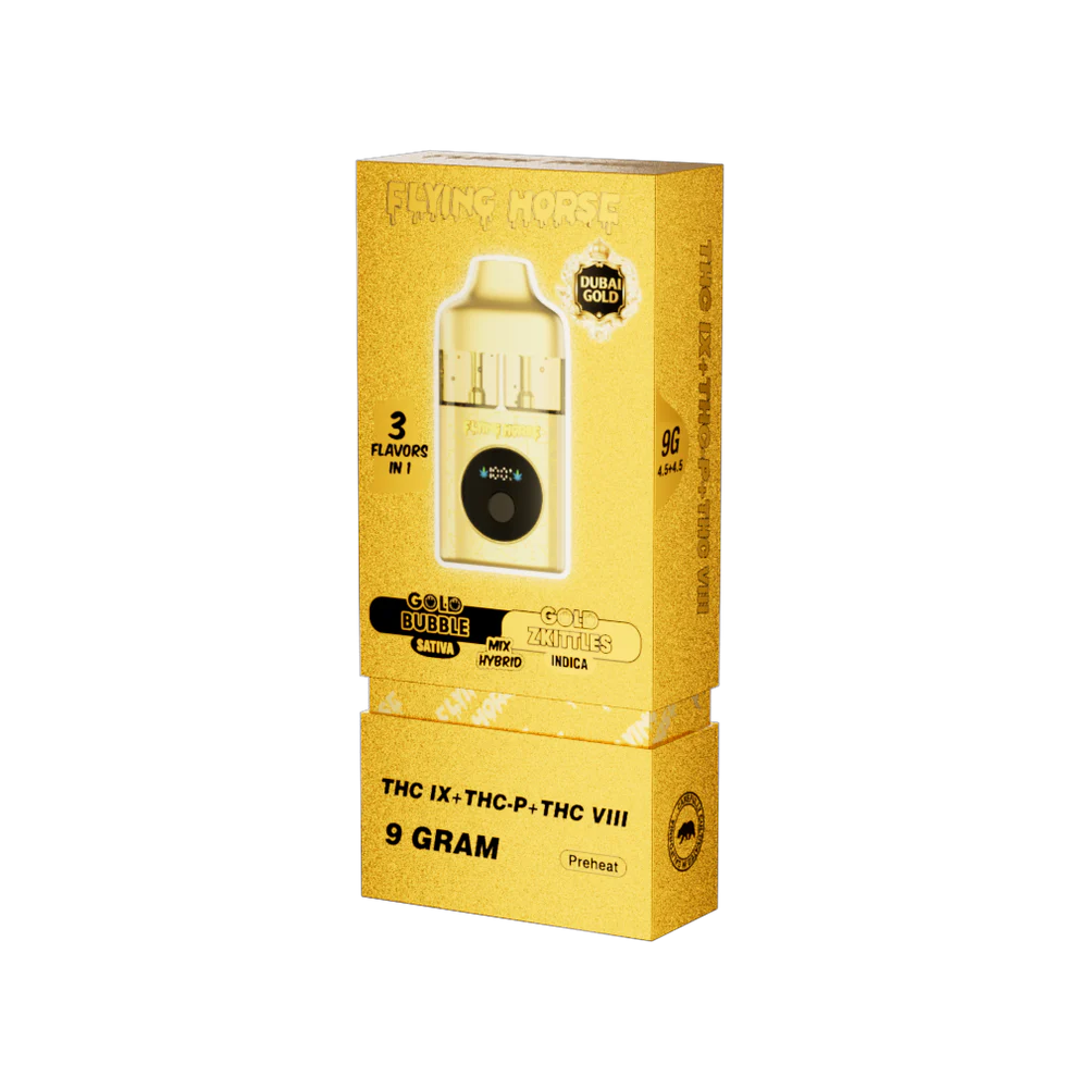 Flying Horse Dubai Gold 3 in 1 Disposable 9G - Image 3