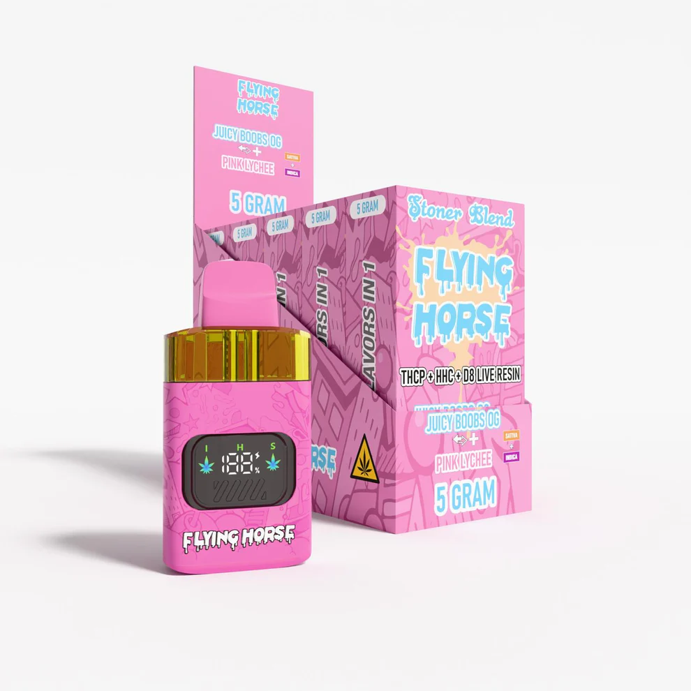 FLYING HORSE STONER BLEND 5GM – 3 FLAVORS IN 1 DISPOSABLE - Image 3