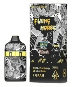 AK-47 | P CRUSH Flying Horse Stoner Blend Black Edition Disposable 7G