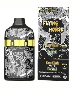 Beer Blush | Cocktail Flying Horse Stoner Blend Black Edition Disposable 7G