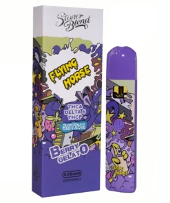 Berry Gelato Flying Horse Stoner Blend Disposable 3G
