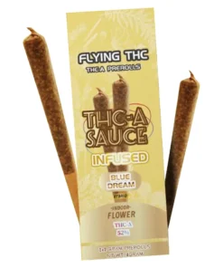 Blue Dream Flying Horse THCA Sauce Infused Pre-Rolls 2G