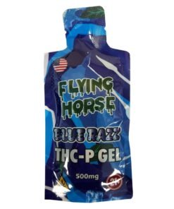 Blue Razz Flying Horse THCP Gel 500mg