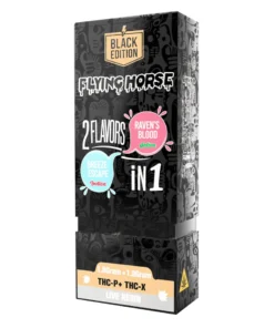 Breeze Escape | Raven’s Blood Flying Horse 2in1 Live Resin Disposable 3.8G