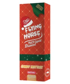 Candy Zkittlez Flying Horse THCP Liquid Diamond Christmas Edition Disposable 3G