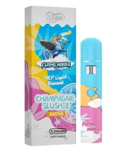 Champagne Slushie Flying Horse THC-P Liquid Diamond Disposable 3G