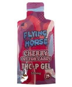 Cherry Cotton Candy Flying Horse THCP Gel 500mg