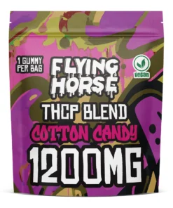 Cotton Candy Flying Horse THCP Blend Gummy 1200mg