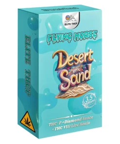 Desert Sand Flying Horse THCP+Diamond Sauce+THC VIII Live Resin Vape 3.5G
