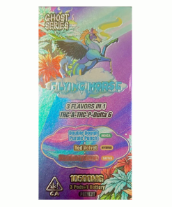 Double Dough Purple Punch | Red Velvet | Blackberry Flying Horse 3 in 1 Disposable 10500MG