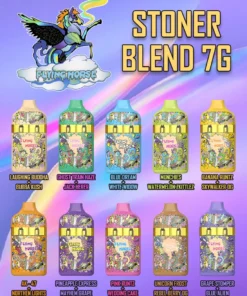 Alternative view of Pink Runtz | Wedding Cake Flying Horse Stoner Blend Disposable 7G
