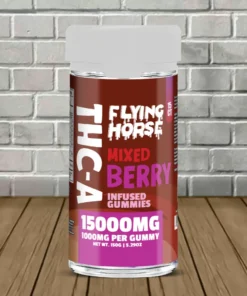 Flying Horse Exotic Blend Gummies 15000mg THCA - Image 5
