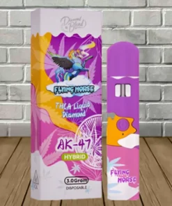 Alternative view of Flying Horse THCa Liquid Diamond Disposable 3g