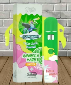 Flying Horse THCa Liquid Diamond Disposable 3g - Image 9