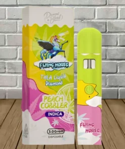 Flying Horse THCa Liquid Diamond Disposable 3g - Image 7
