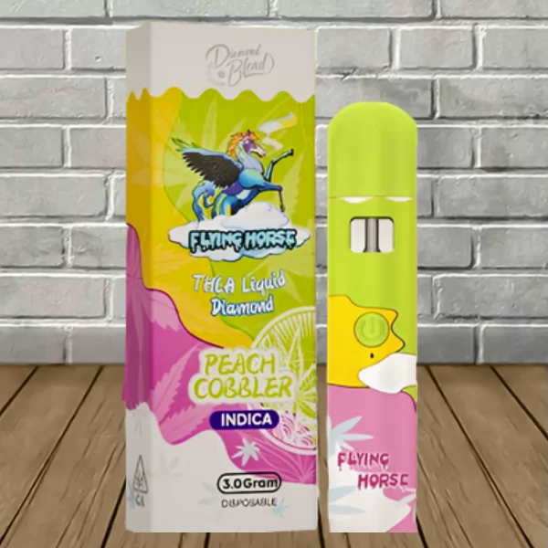 Flying Horse THCa Liquid Diamond Disposable 3g - Image 7
