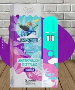 Flying Horse THCa Liquid Diamond Disposable 3g - Image 10