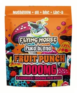 Fruit Punch Flying Horse Fukd Blend Gummies 1000MG