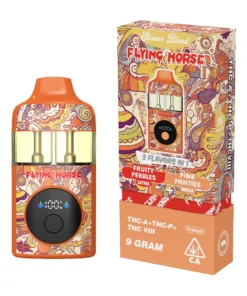 Fruity Pebbles | Pink Panties Flying Horse Stoner Blend 3in1 Disposable 9G
