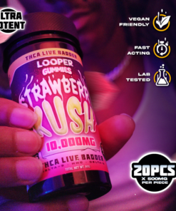 Alternative view of Gummies: Strawberry Kush