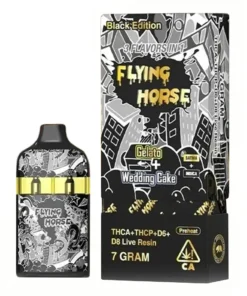 Gelato | Wedding Cake Flying Horse Stoner Blend Black Edition Disposable 7G